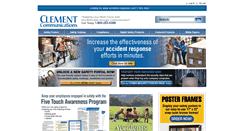 Desktop Screenshot of clement.com
