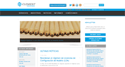 Desktop Screenshot of clement.com.ar